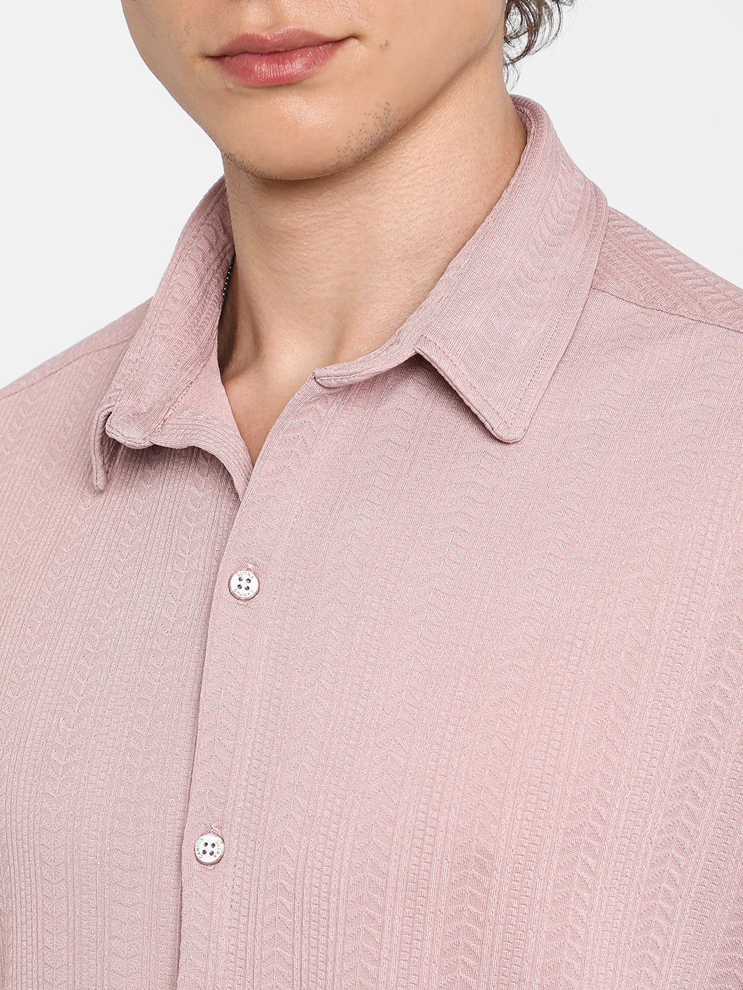 Spear-Textured Shirt