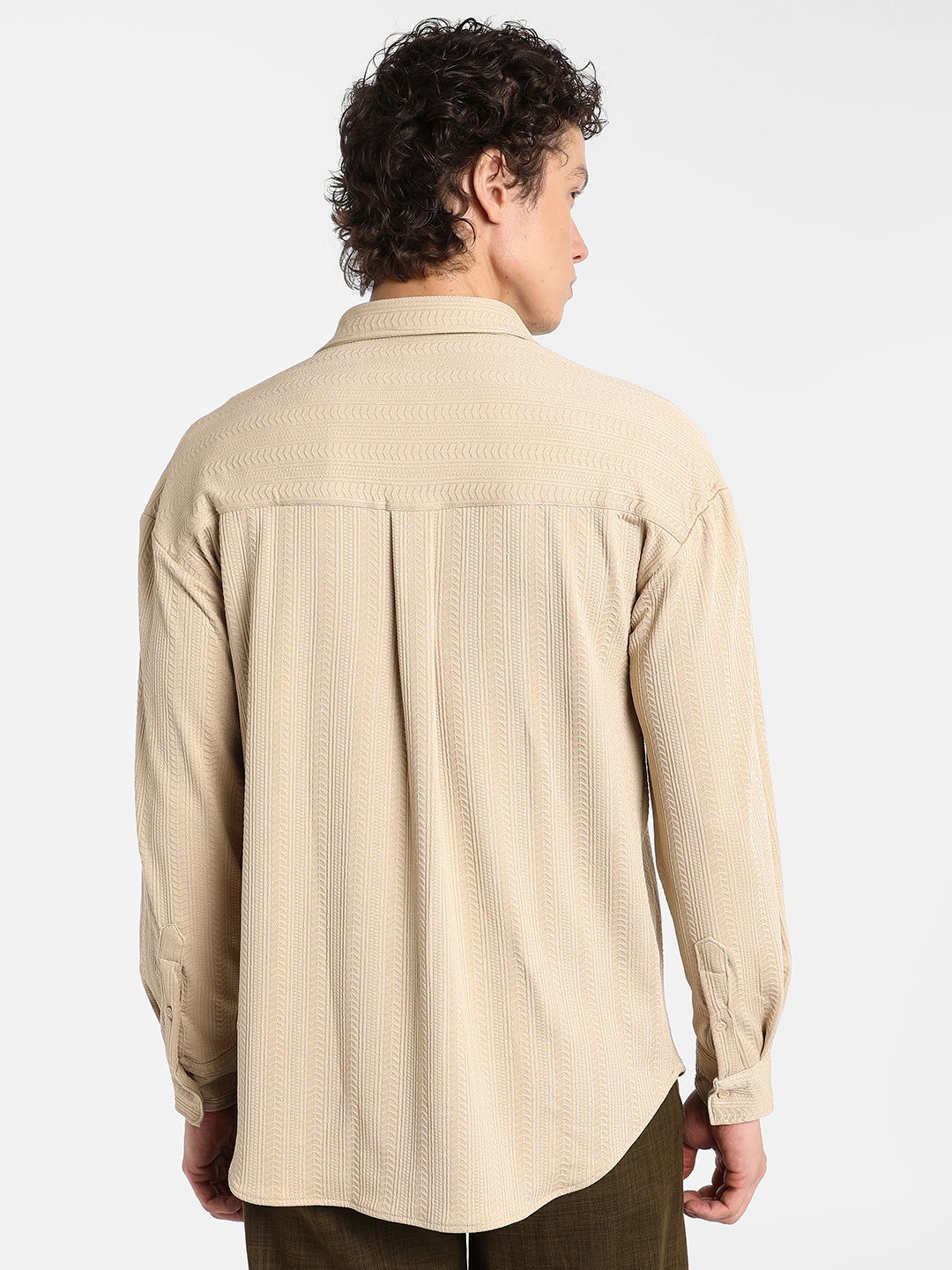 Spear-Textured Shirt