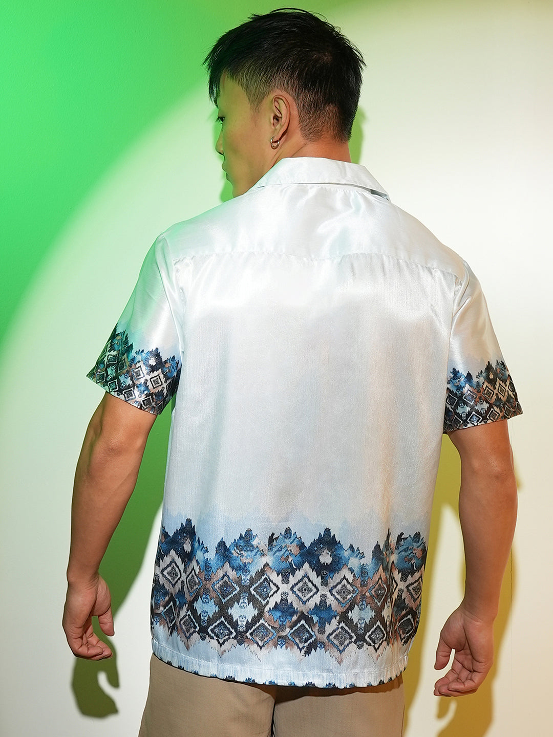 Oceanic-Geometric Shirt