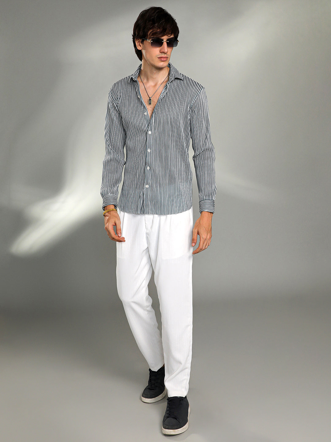 Pleat-Creased Shirt