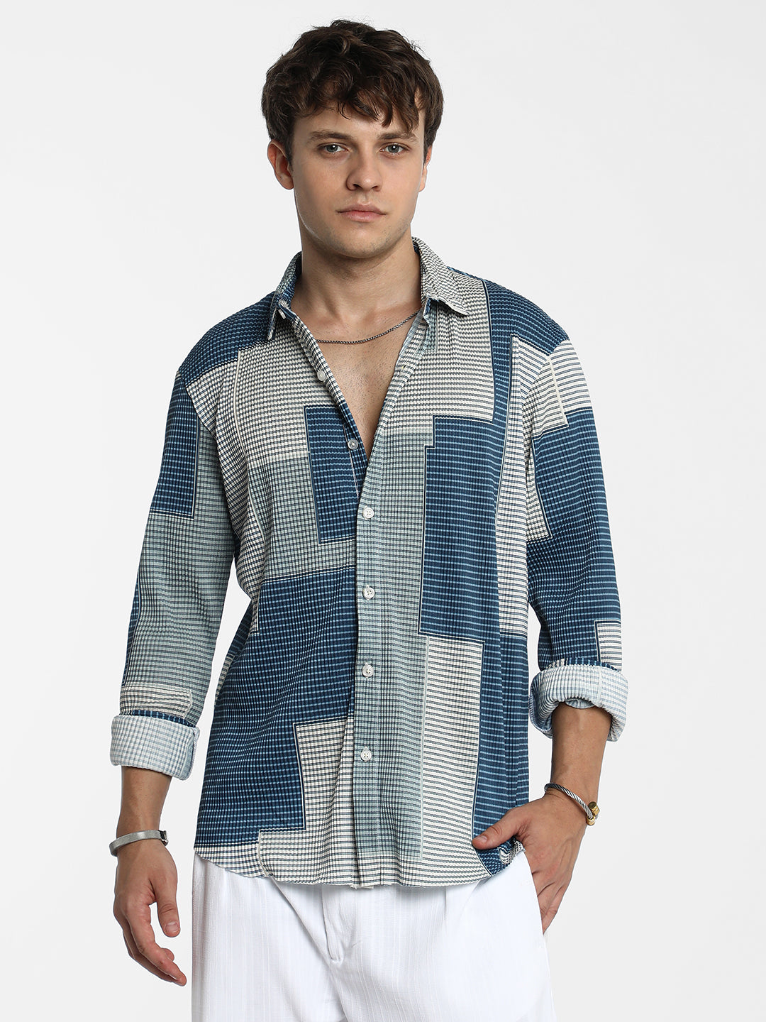 Retro-Pleat Shirt