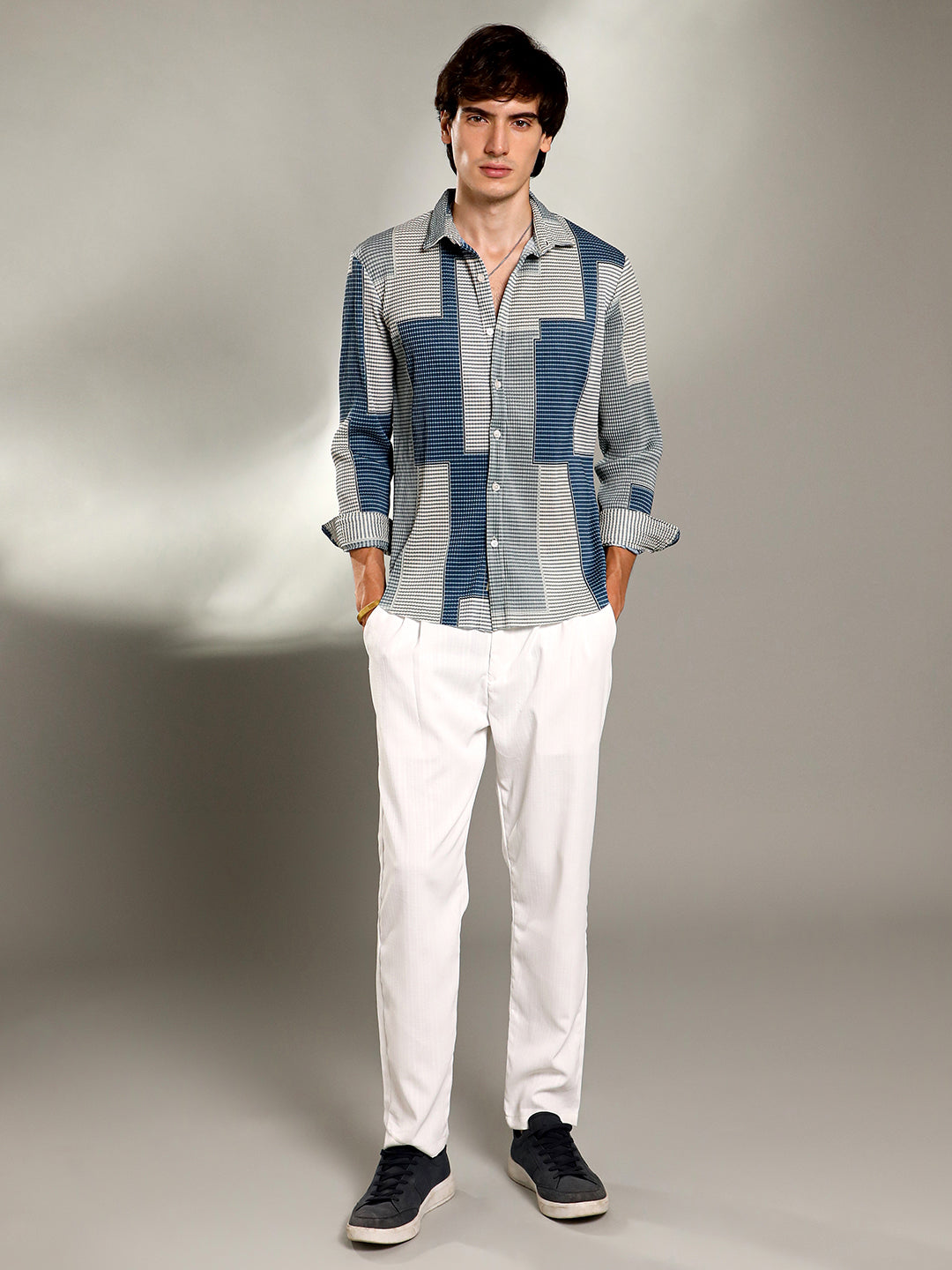 Retro-Pleat Shirt