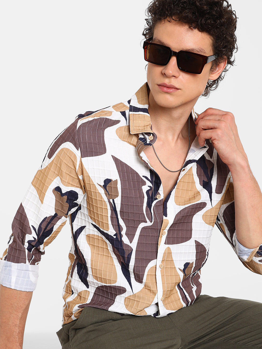 Abstract Tulip Shirt