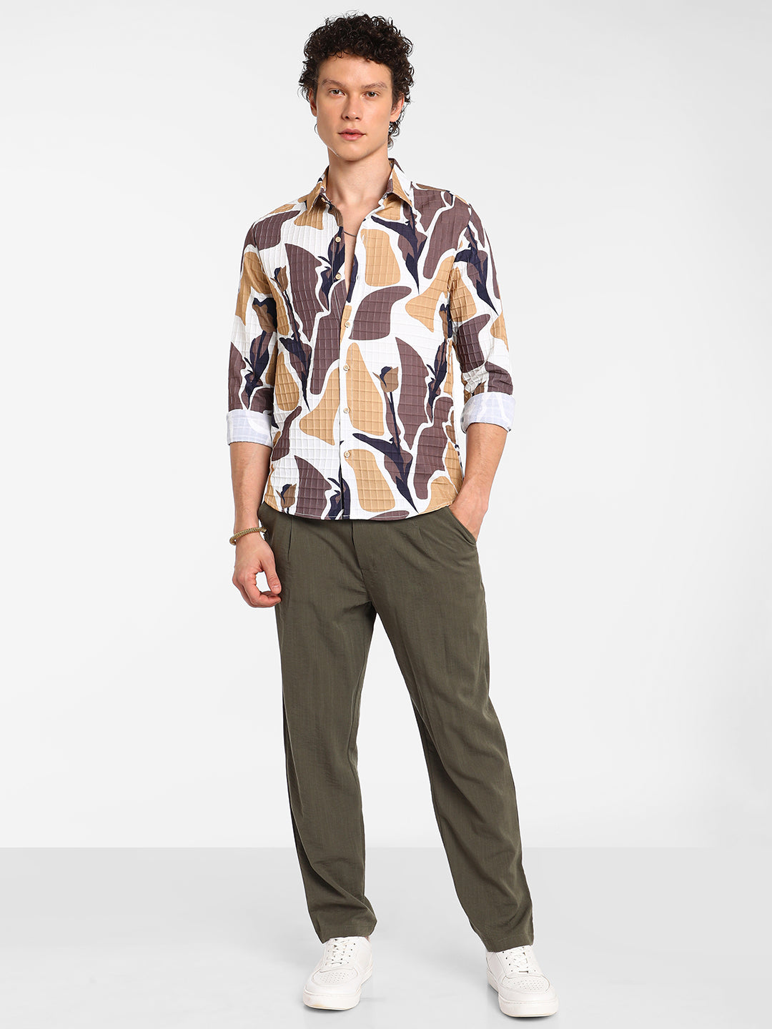 Abstract Tulip Shirt