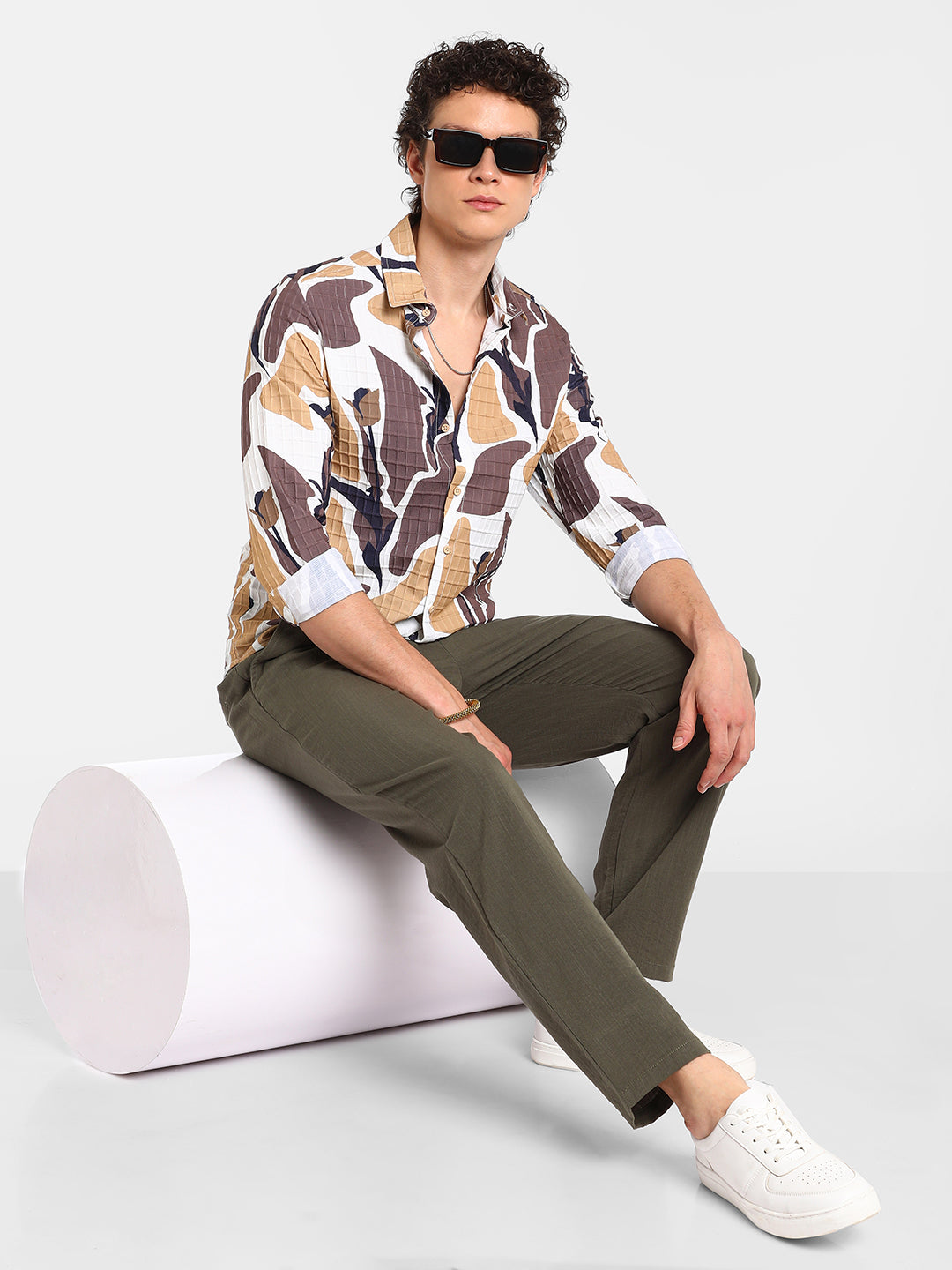 Abstract Tulip Shirt