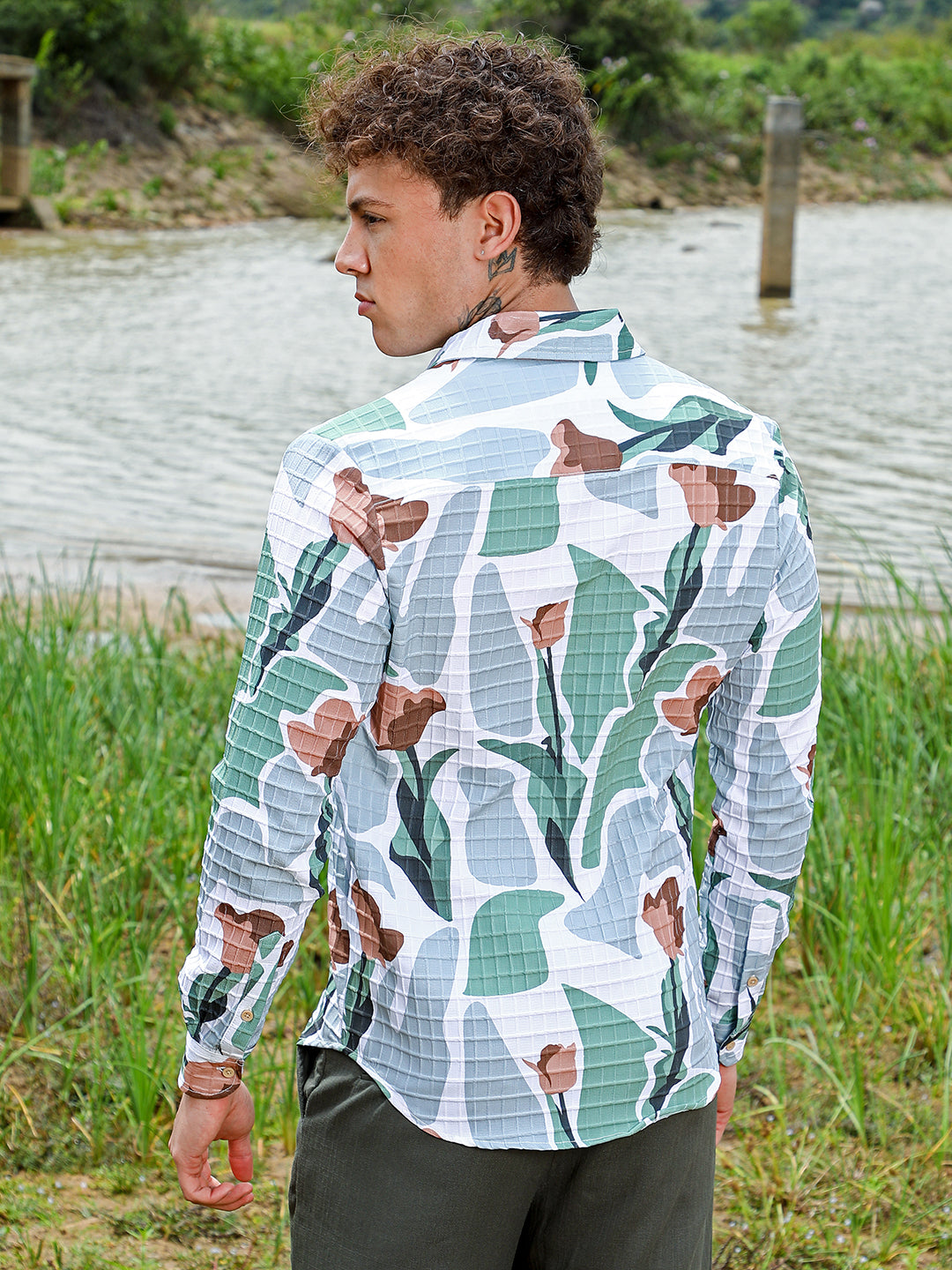 Abstract Tulip Shirt