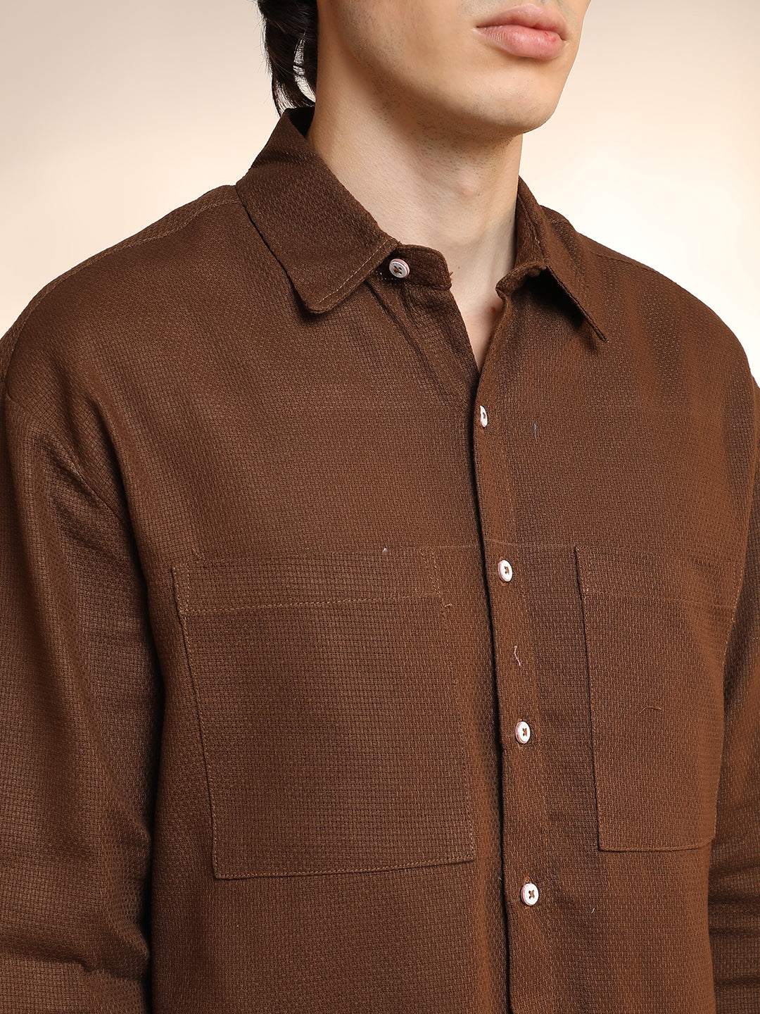 Solid Canvas Utility Shirt