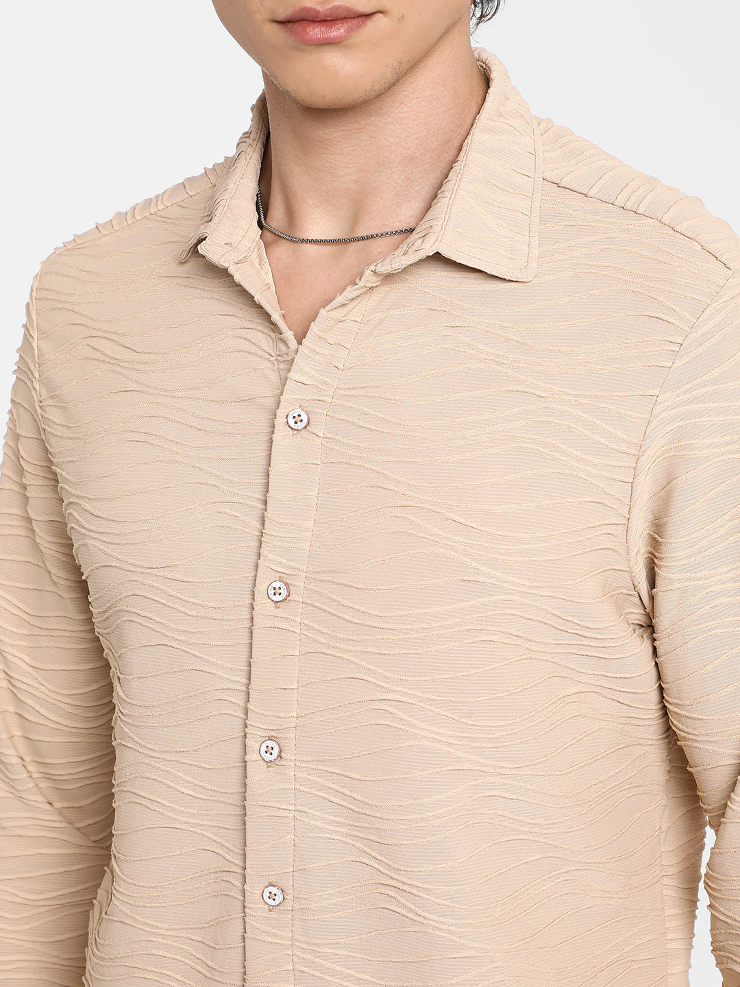 Self-Design Wave Shirt