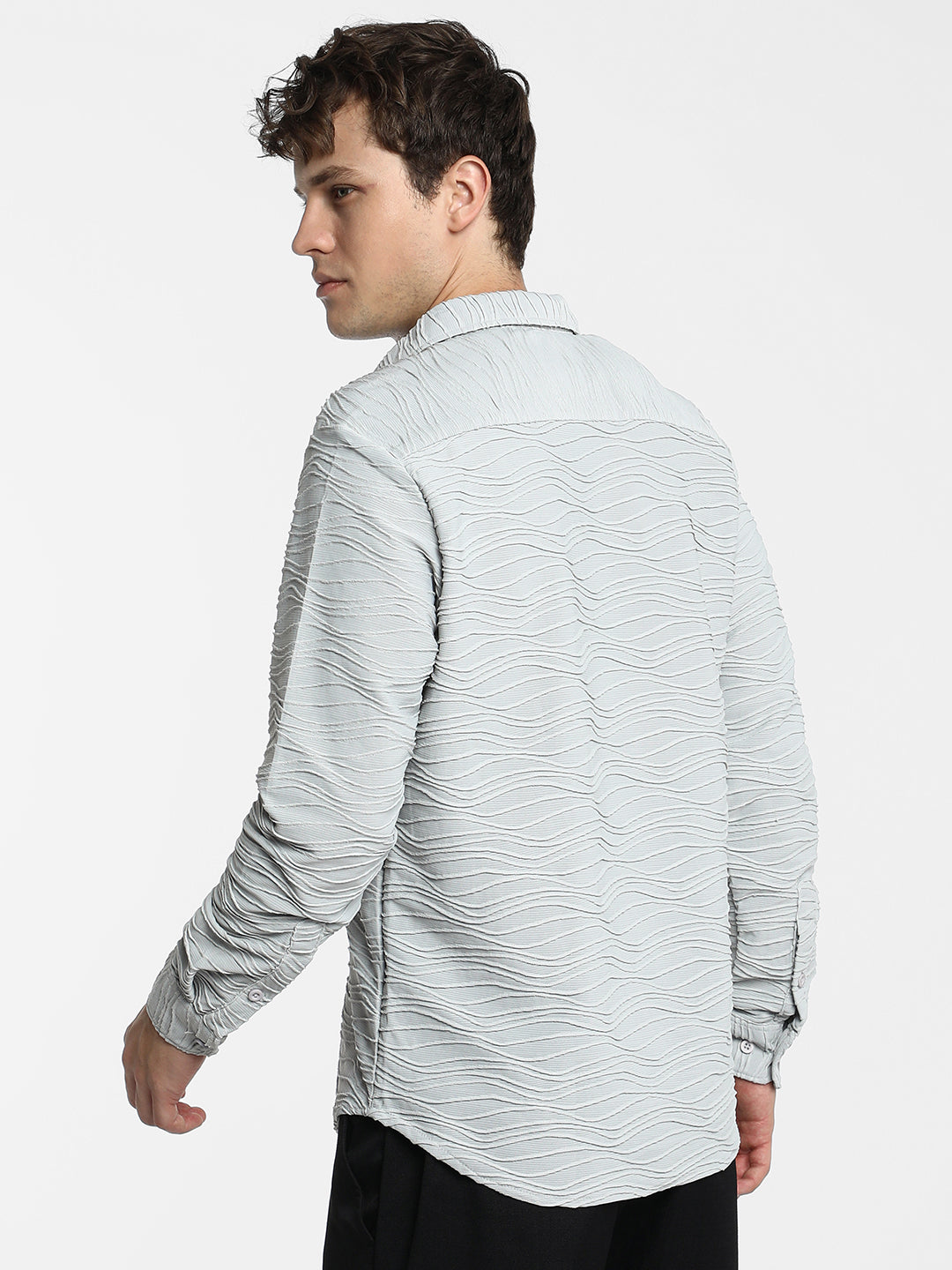 Self-Design Wave Shirt