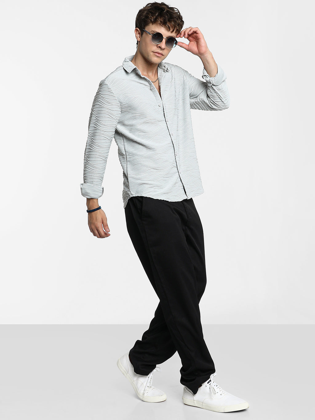 Self-Design Wave Shirt