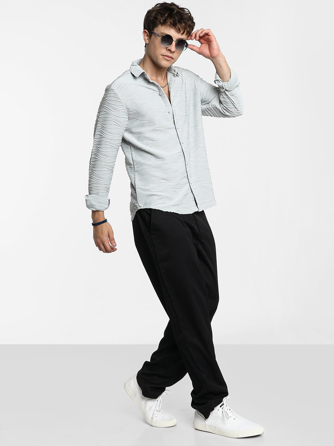 Self-Design Wave Shirt