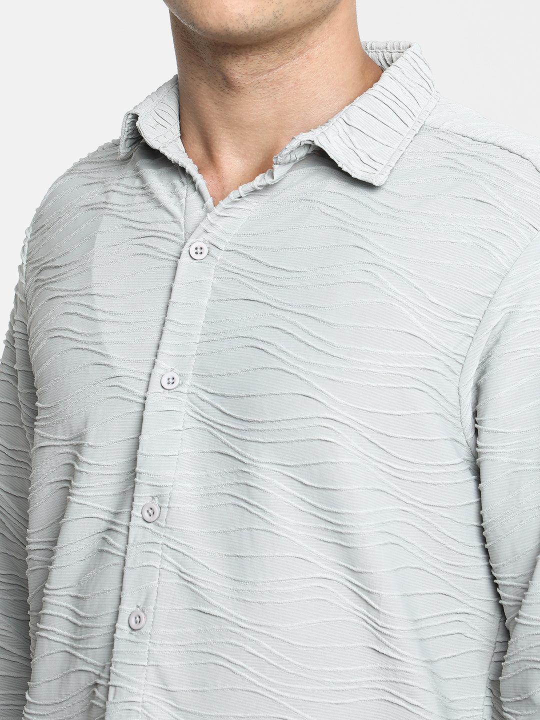Self-Design Wave Shirt
