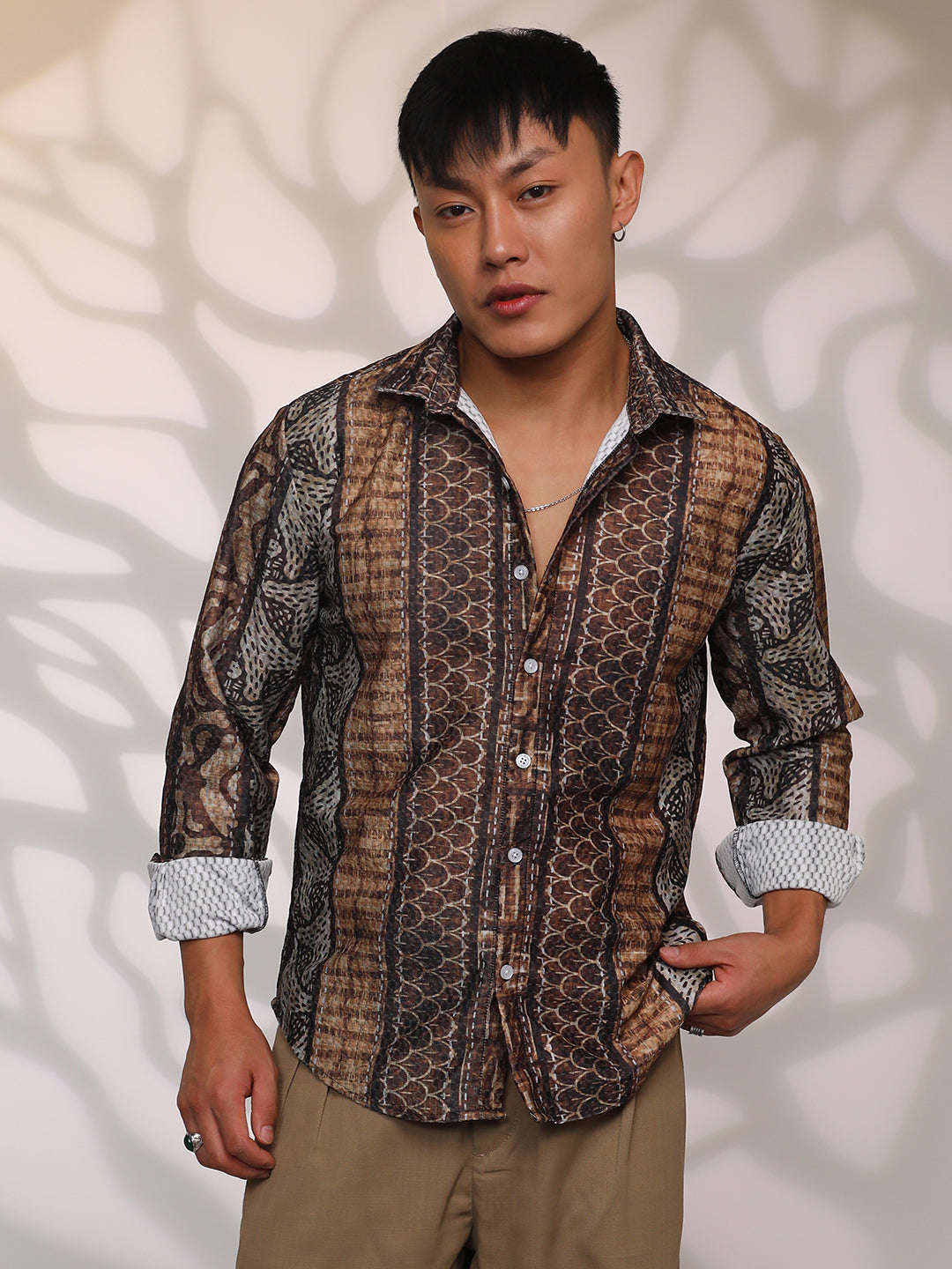 Folk Print Shirt