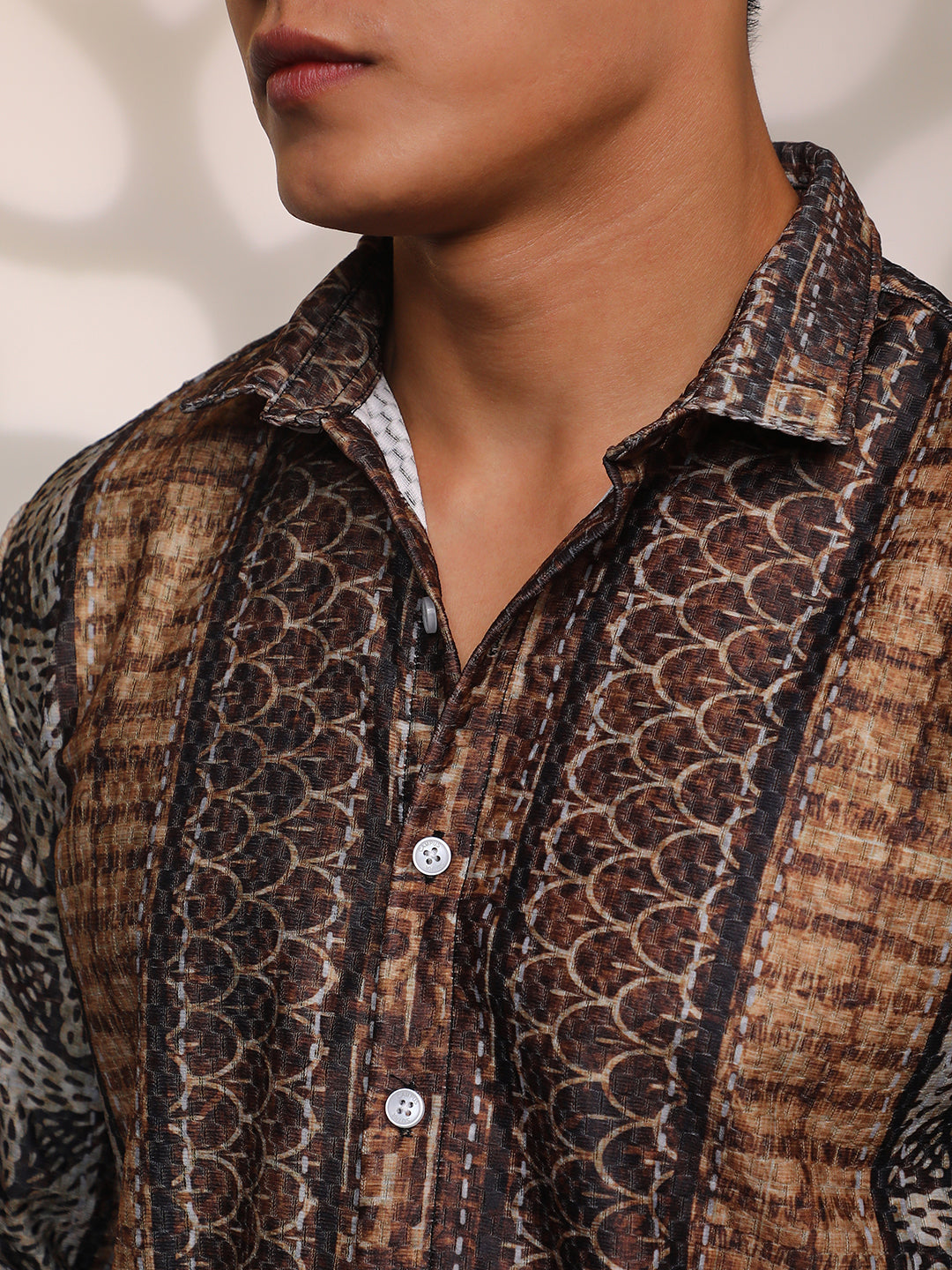 Folk Print Shirt