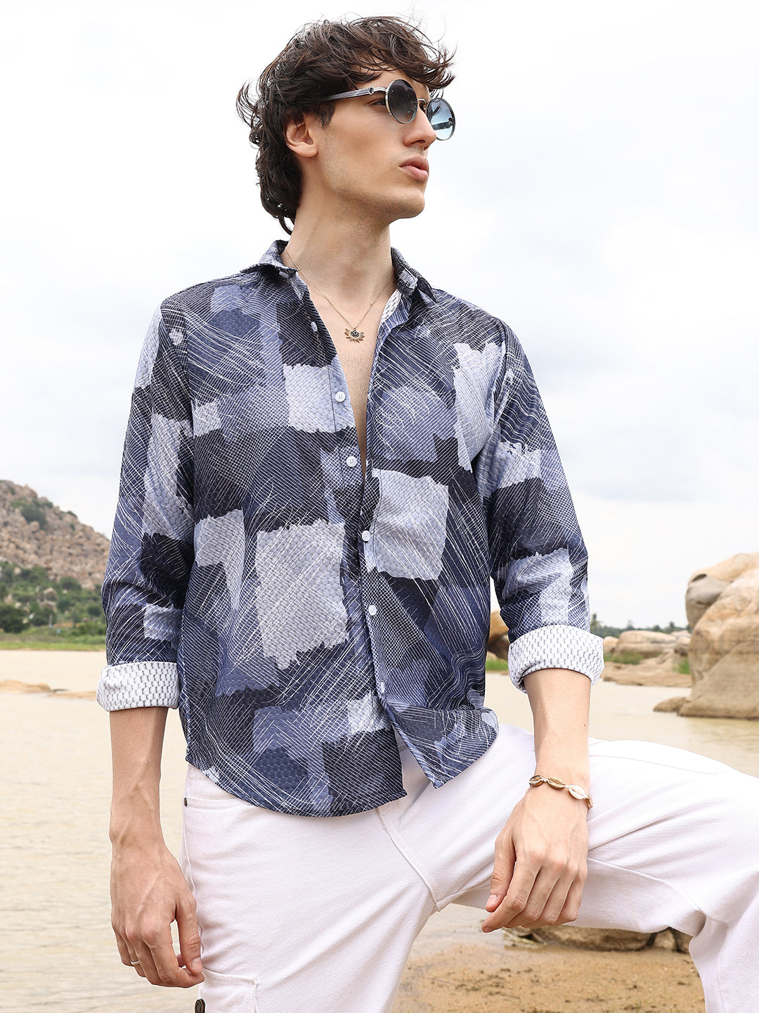 Abstract Block Shirt