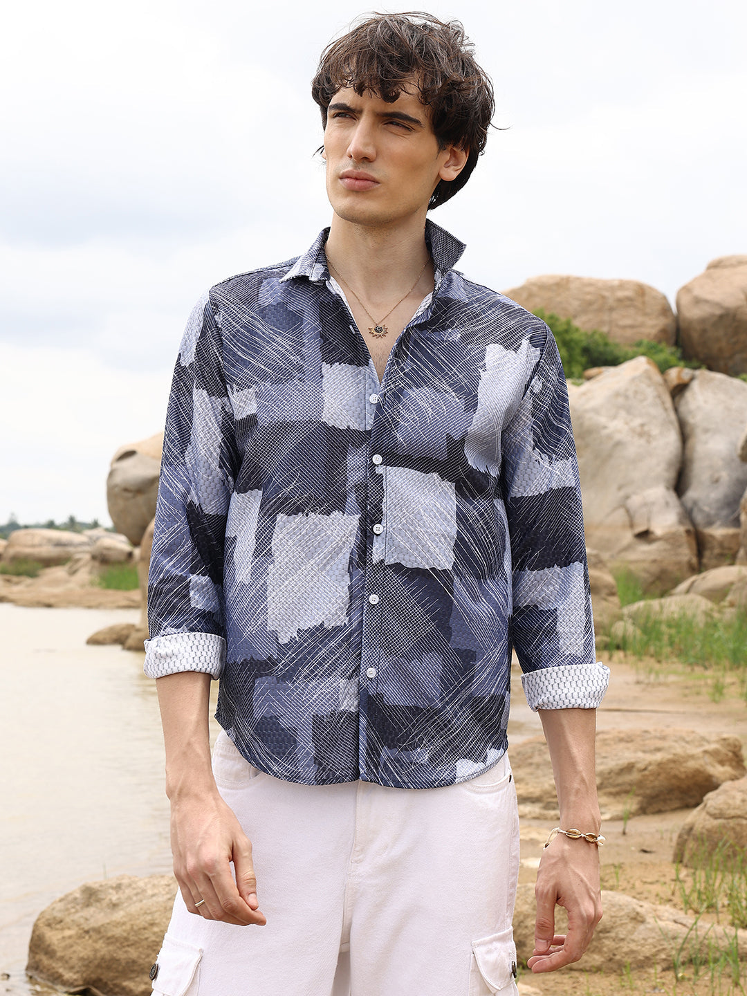 Abstract Block Shirt