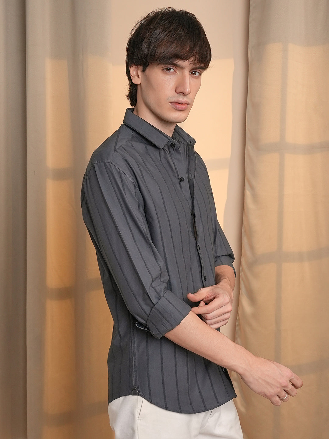 Texture-Lined Shirt