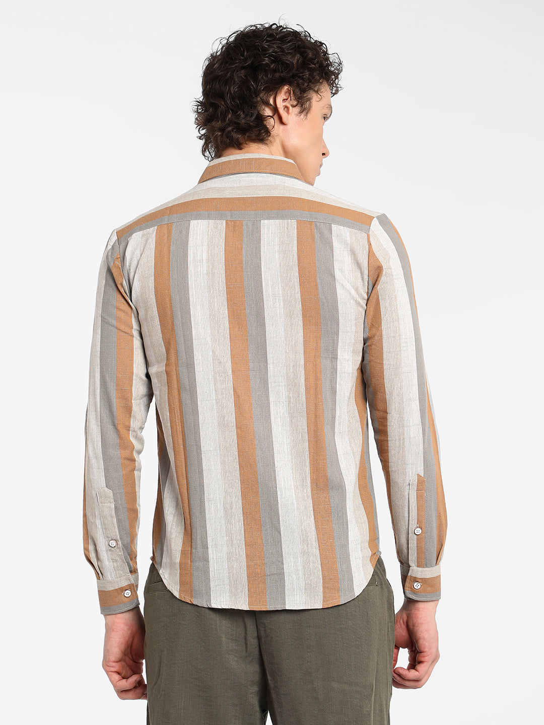 Block-Striped Shirt