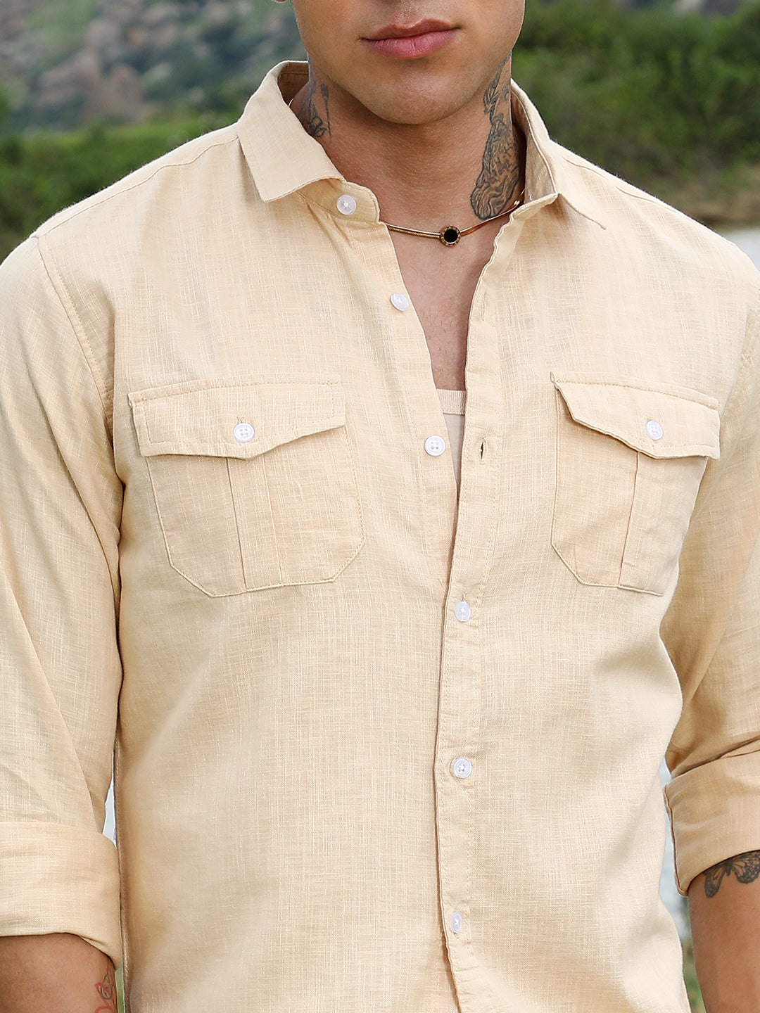 Heathered Utility Shirt