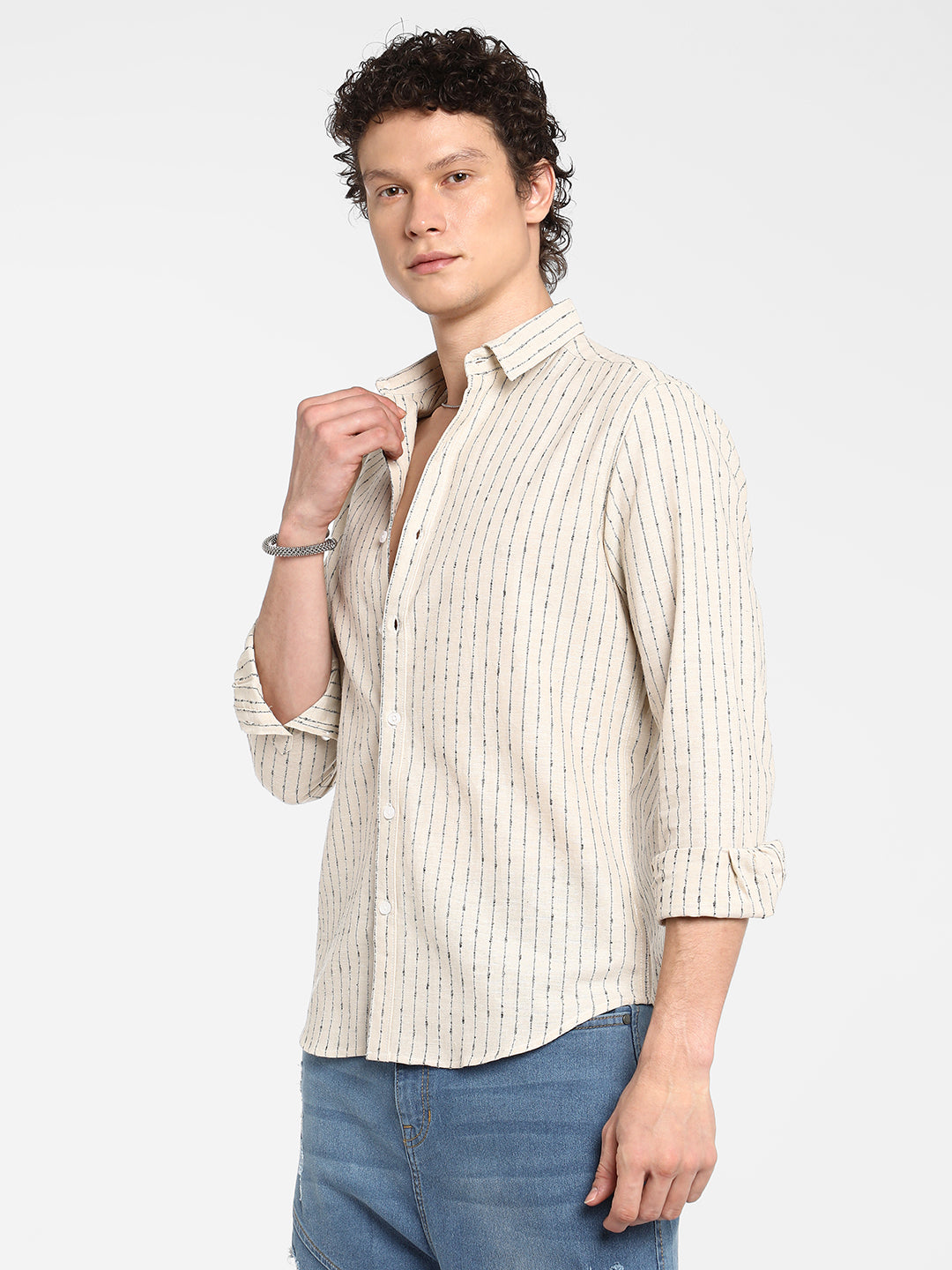 Chalk-Striped Shirt