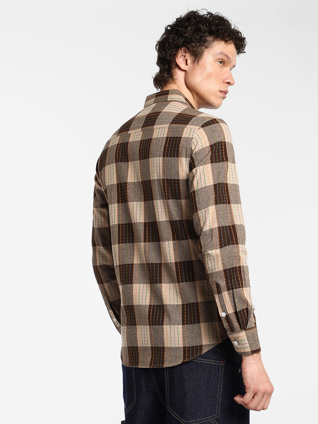 Chalk-Buffalo Check Shirt