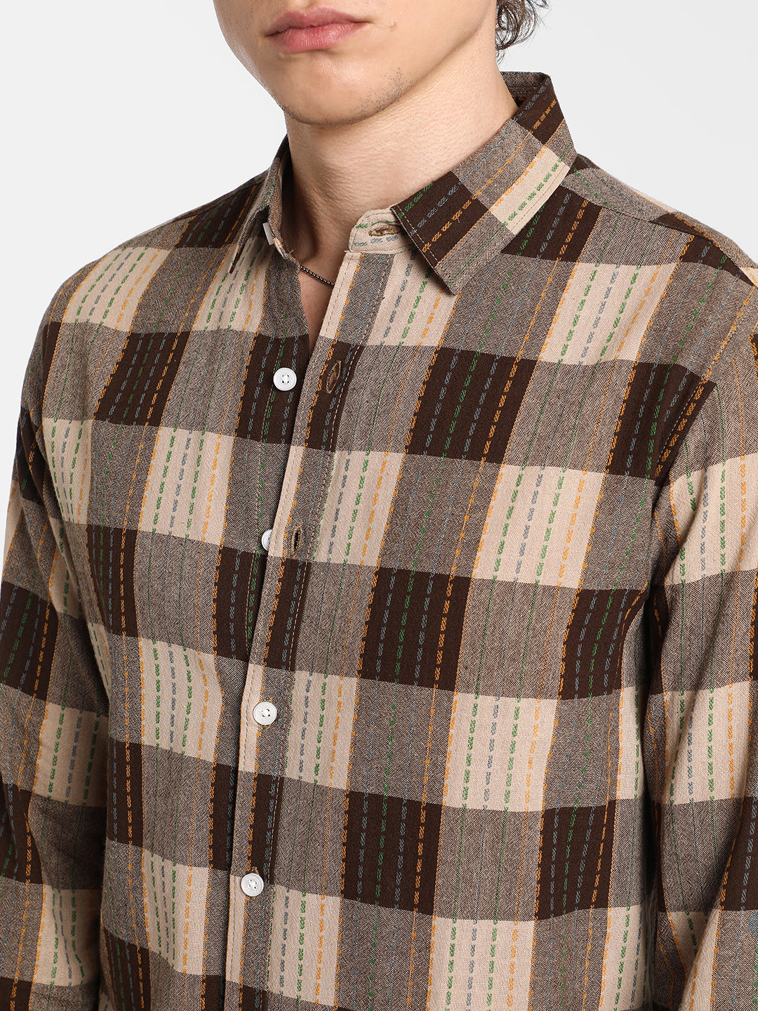 Chalk-Buffalo Check Shirt