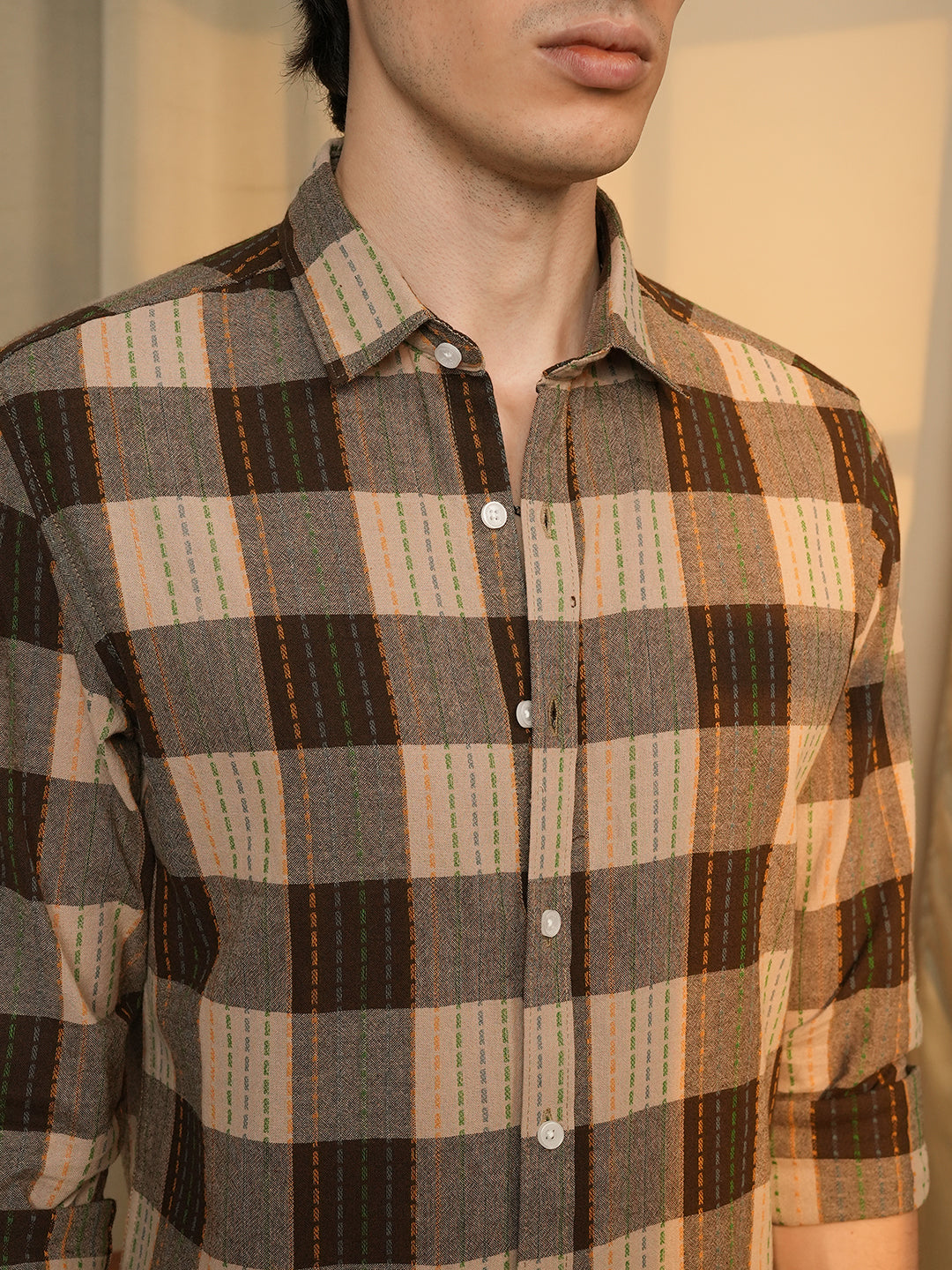 Chalk-Buffalo Check Shirt