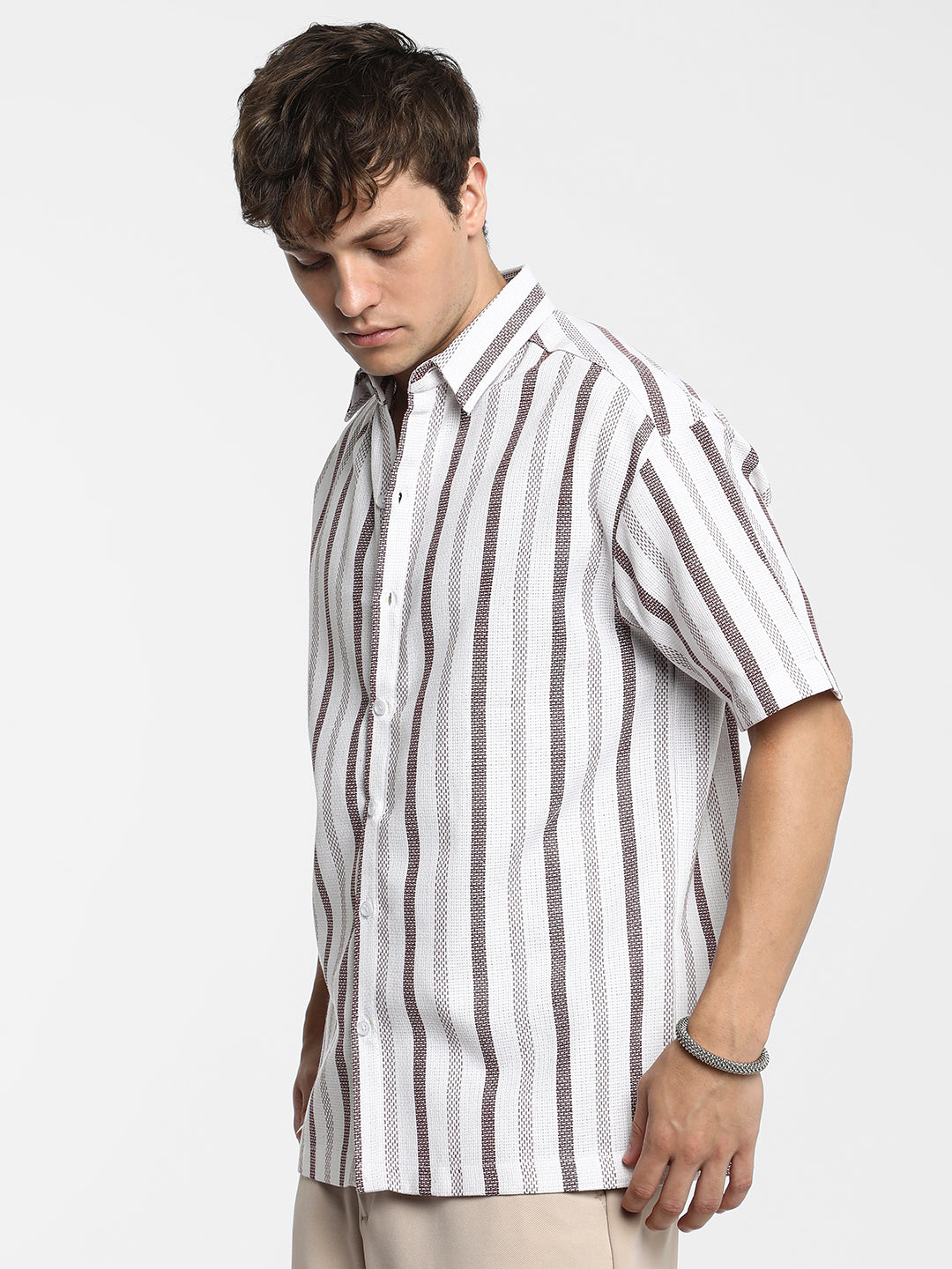 Pencil-Striped Shirt