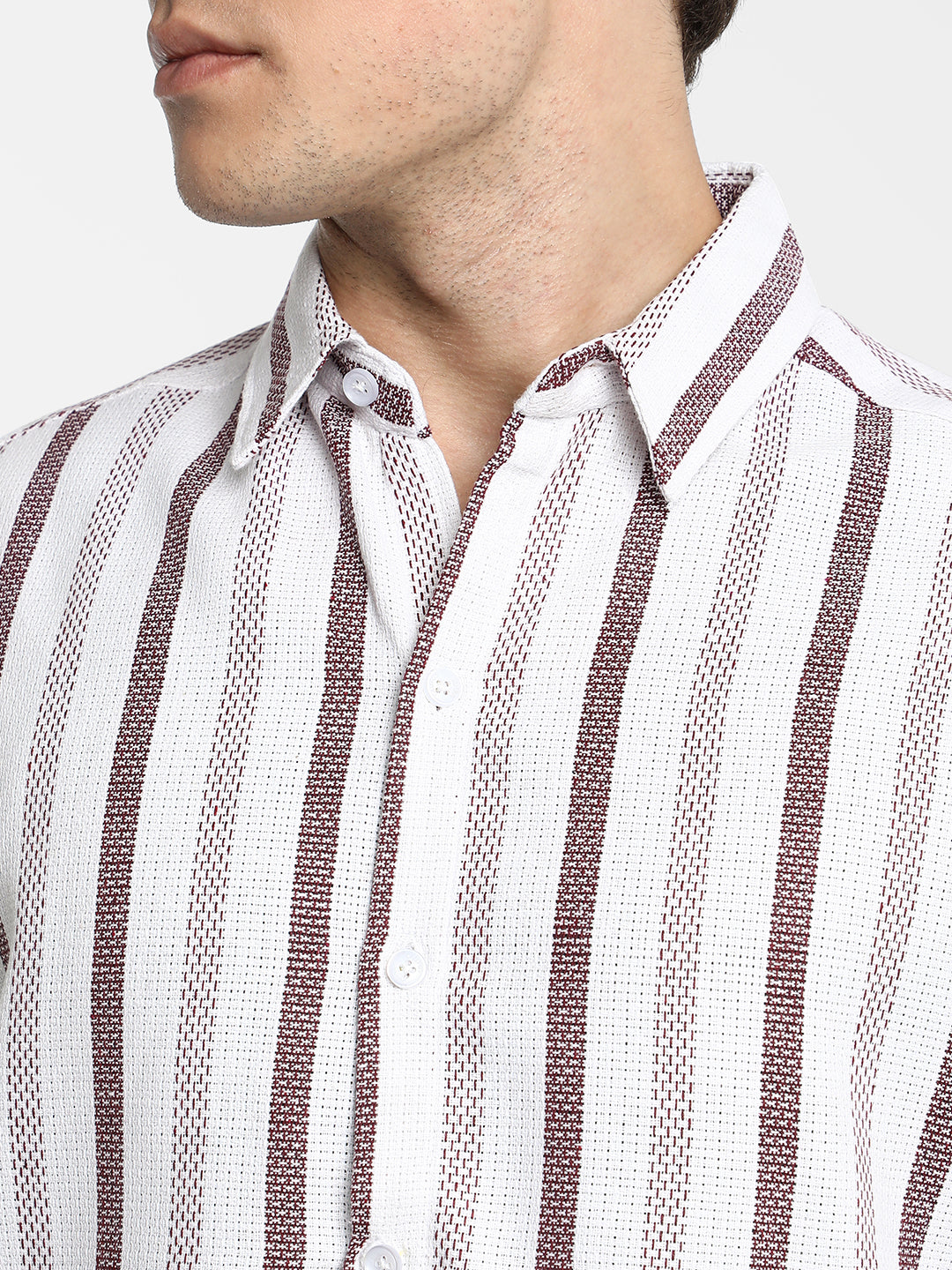 Pencil-Striped Shirt