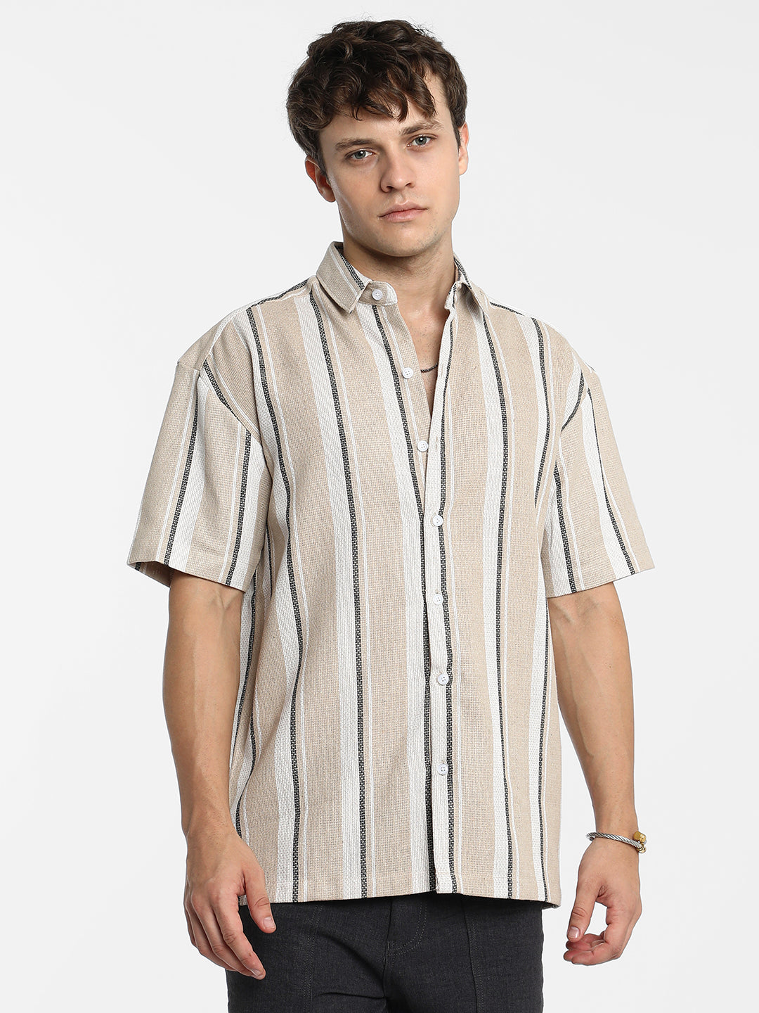 Shadow-Striped Shirt