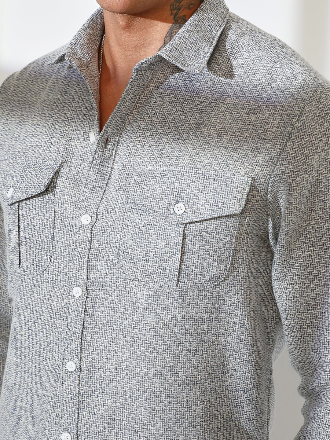 Basket-Weave Shirt