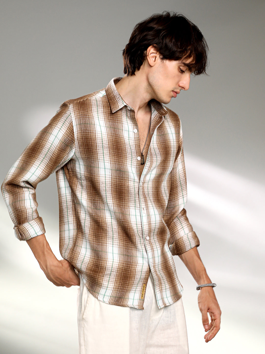 Ombre Buffalo Check Shirt