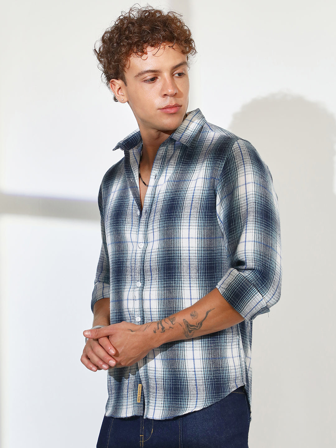 Ombre Buffalo Check Shirt