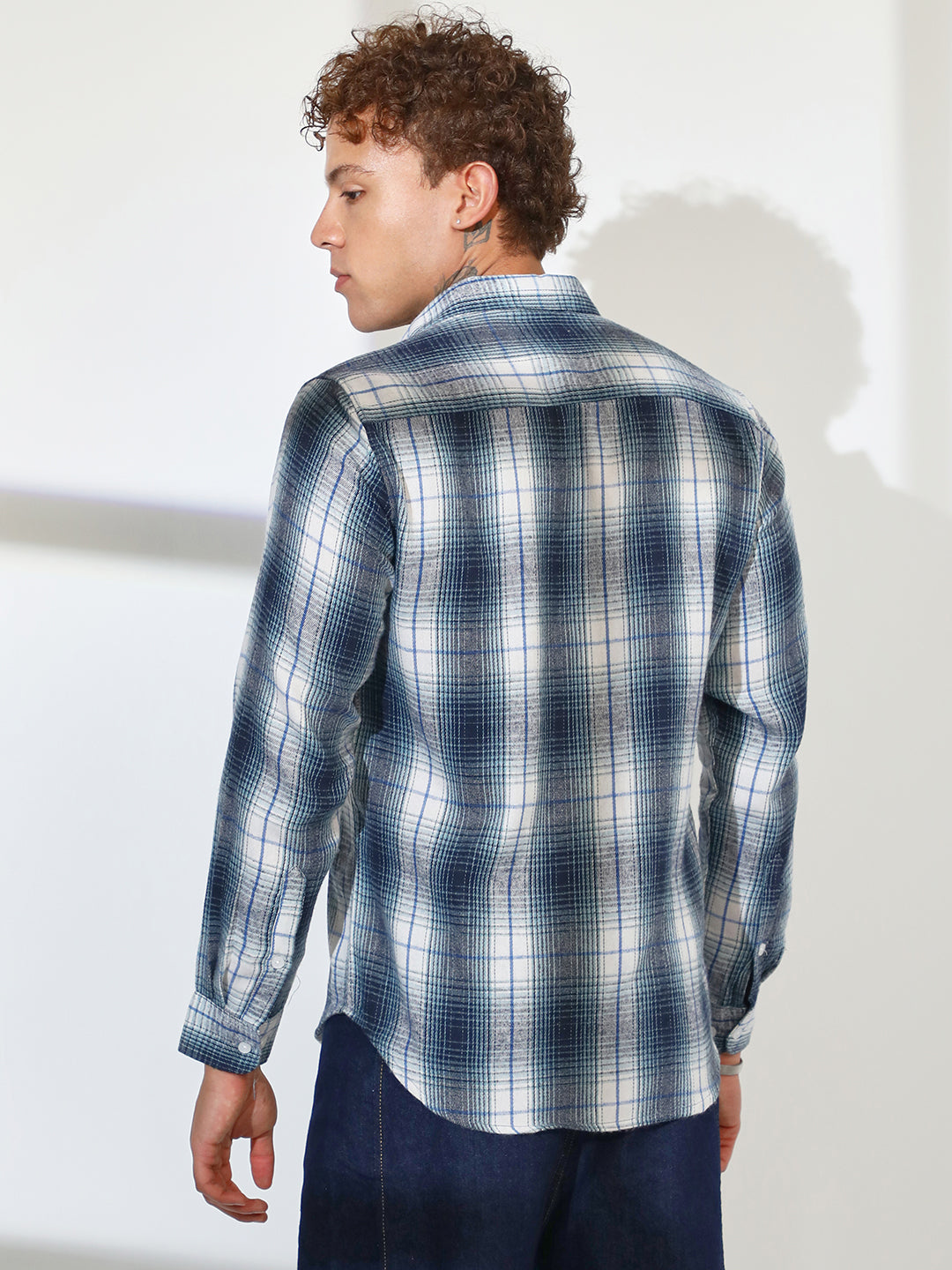 Ombre Buffalo Check Shirt