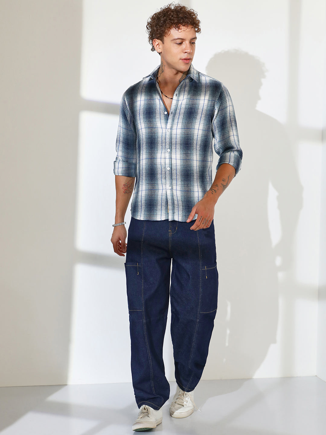 Ombre Buffalo Check Shirt