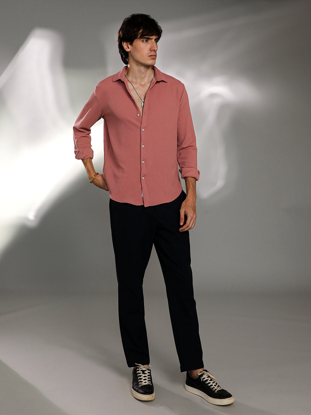 Stripe-Creased Shirt