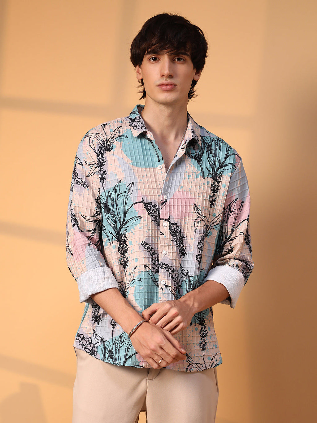 Sprig-Waffle Shirt