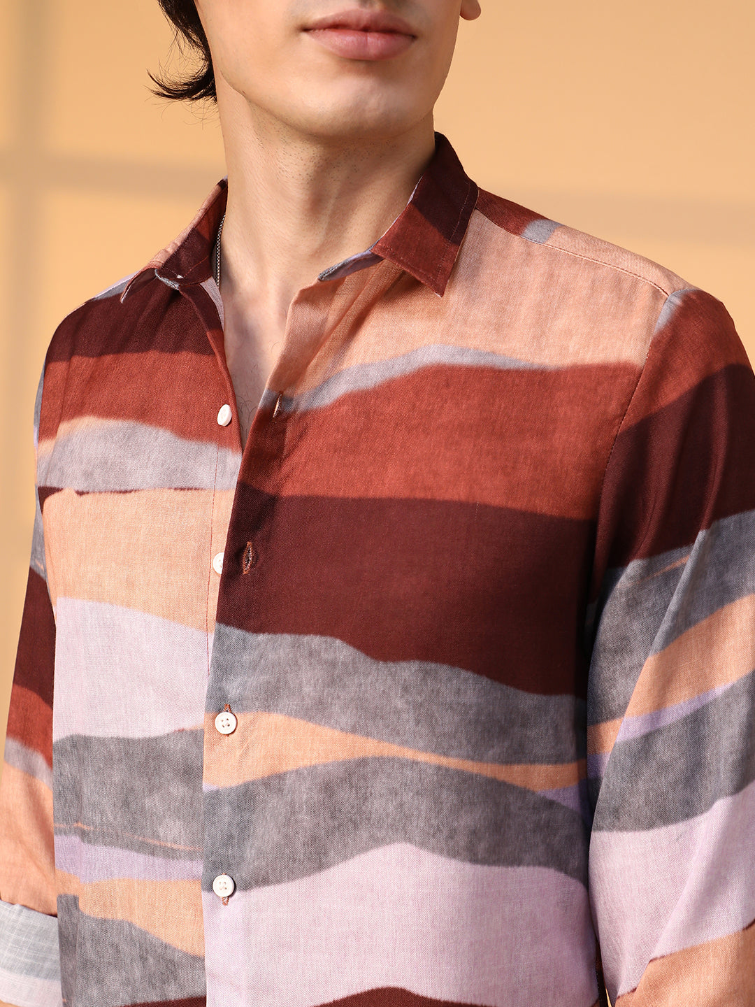 Earthy Block Shirt