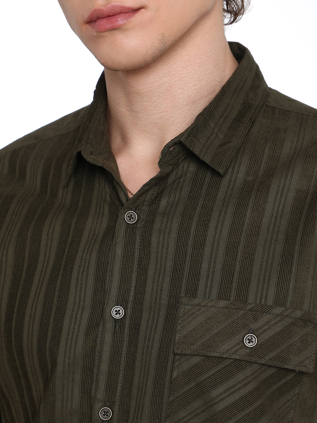 Multitrack-Striped Shirt