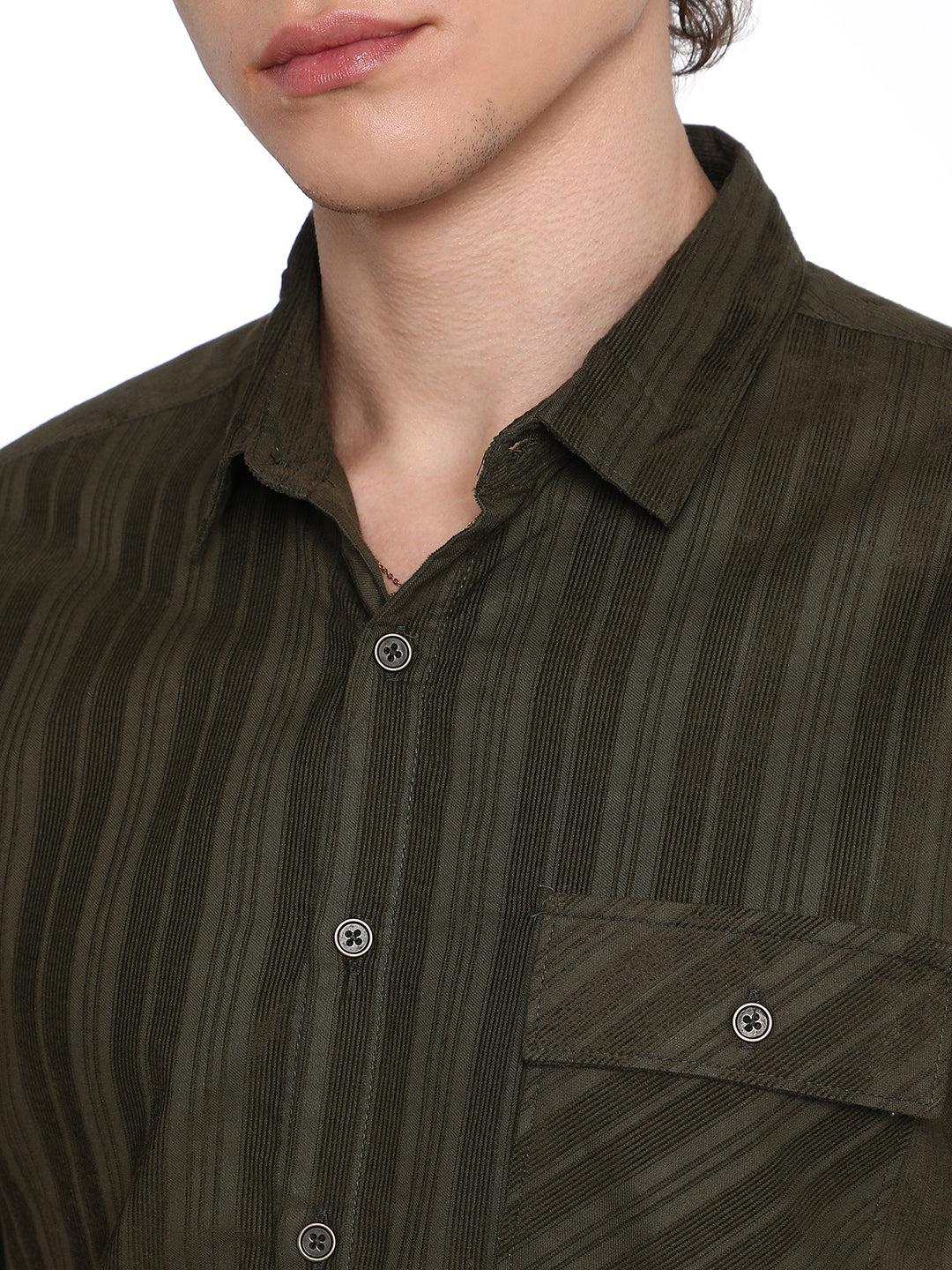 Multitrack-Striped Shirt