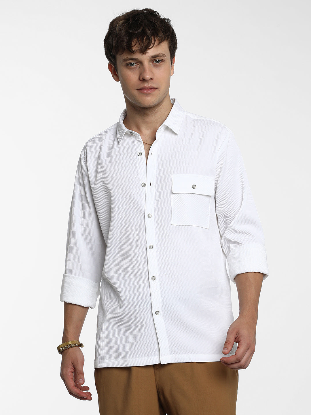 Utility Textured Shirt