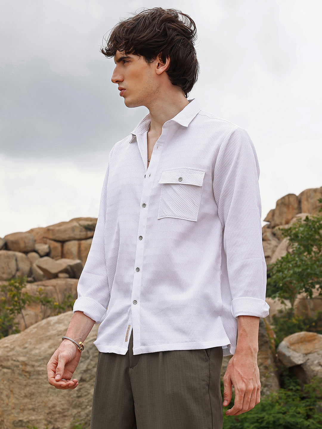 Utility Textured Shirt