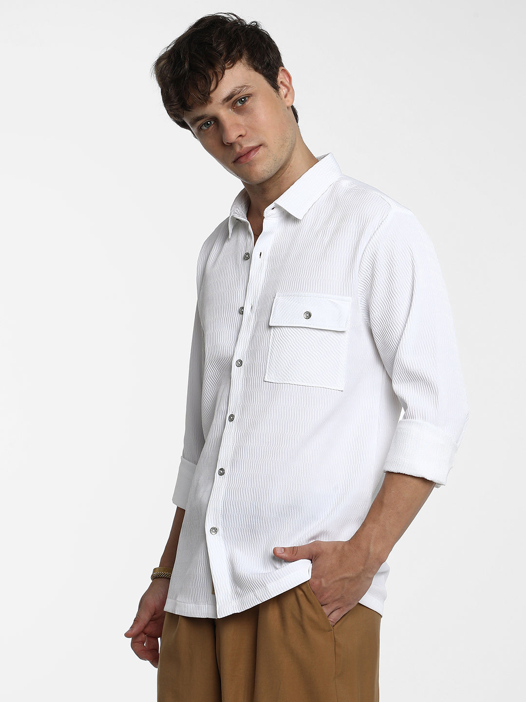 Utility Textured Shirt