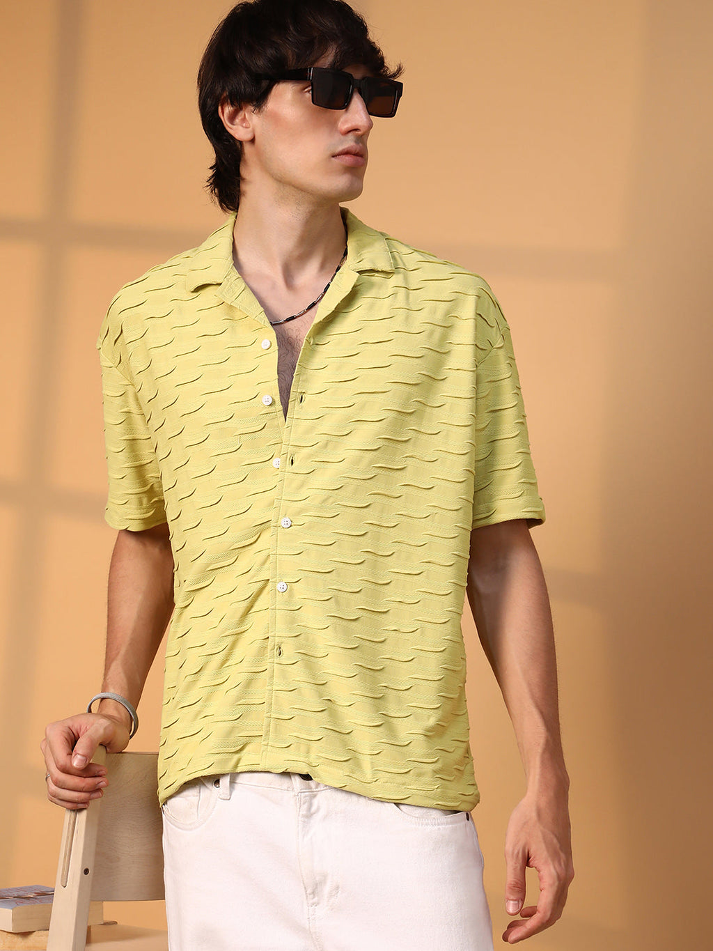 Swish-Textured Shirt