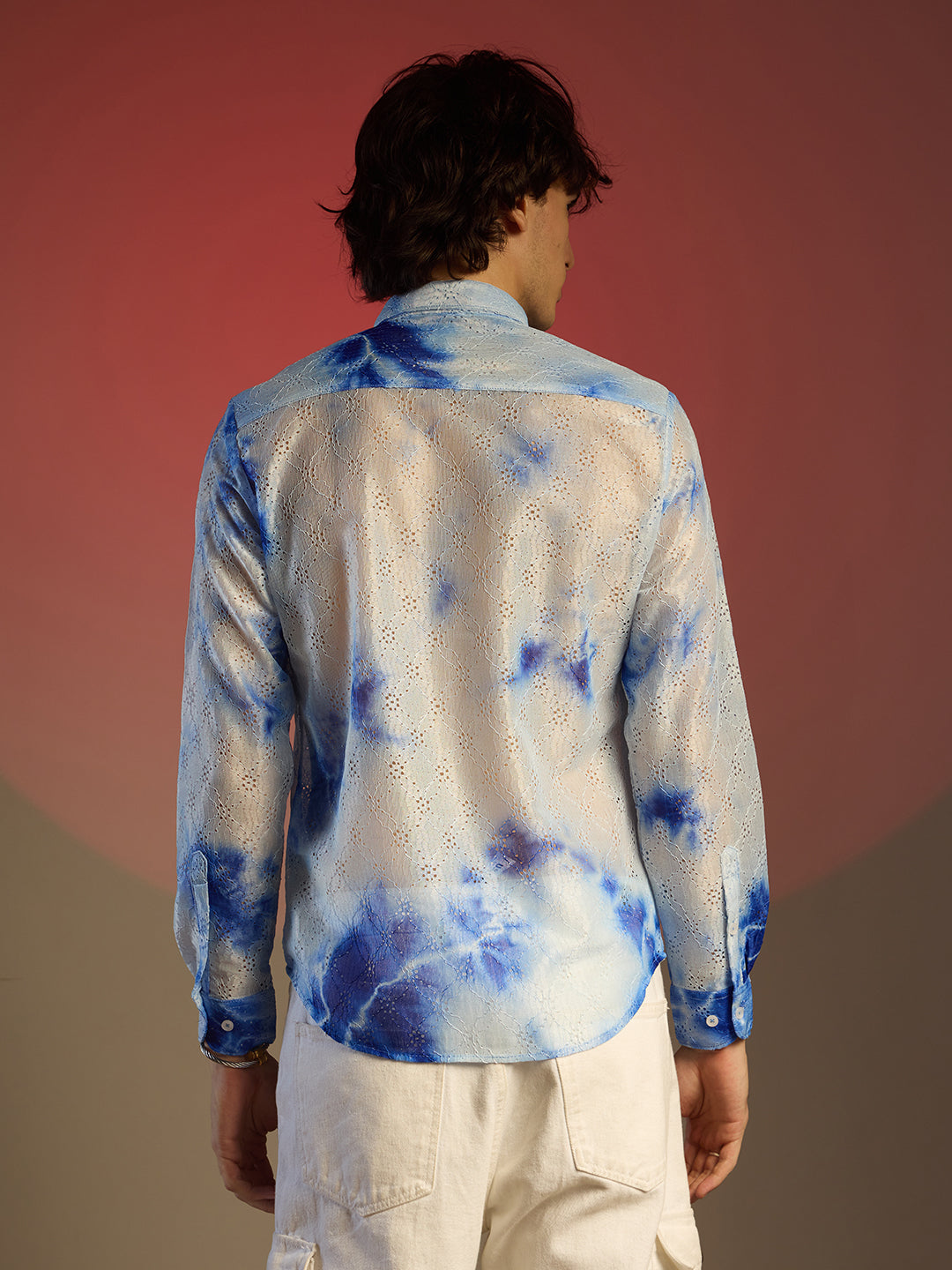 Tie-Dye Textured Shirt