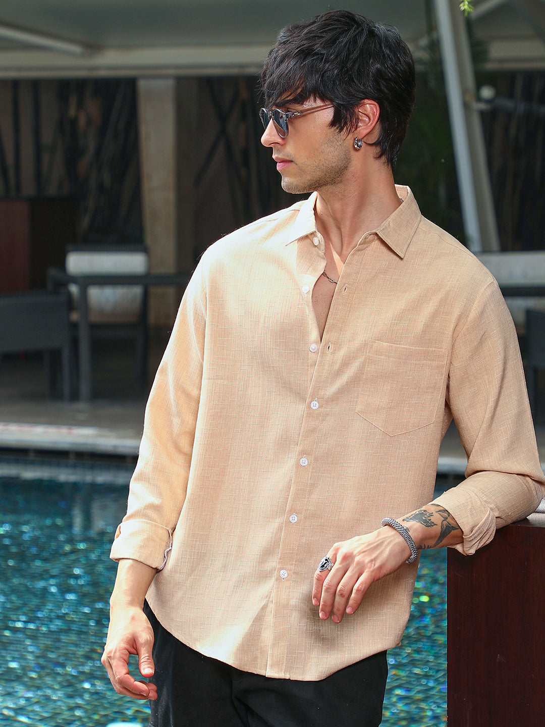 Solid Relaxed Shirt