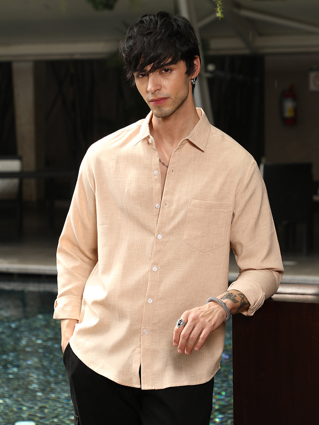 Solid Relaxed Shirt