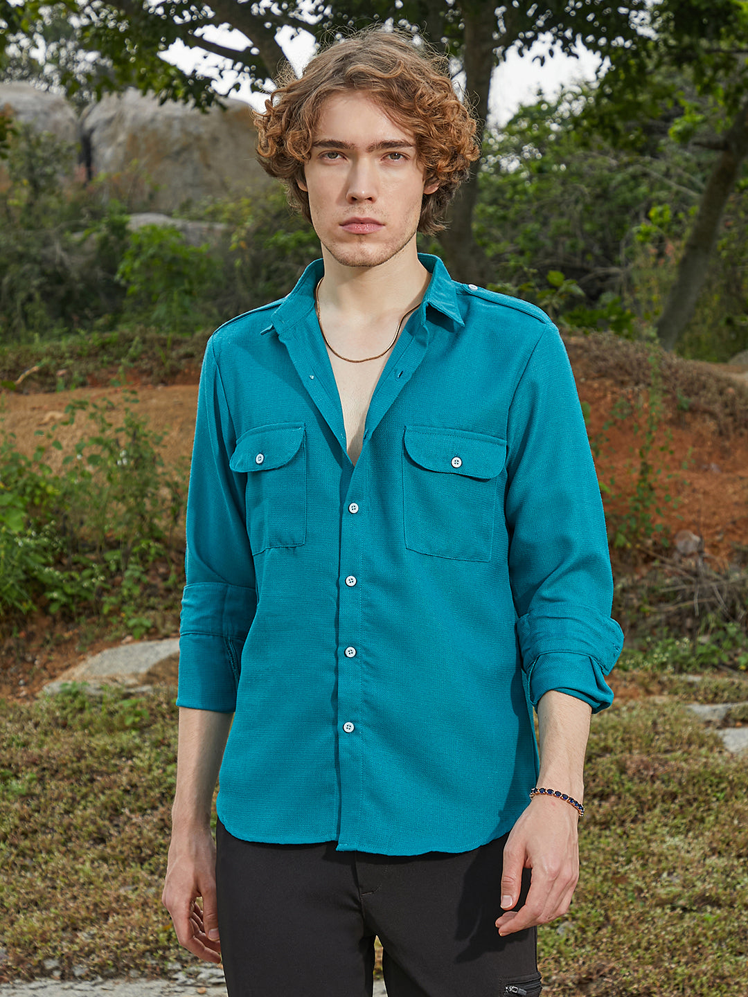 Woven Utility Shirt