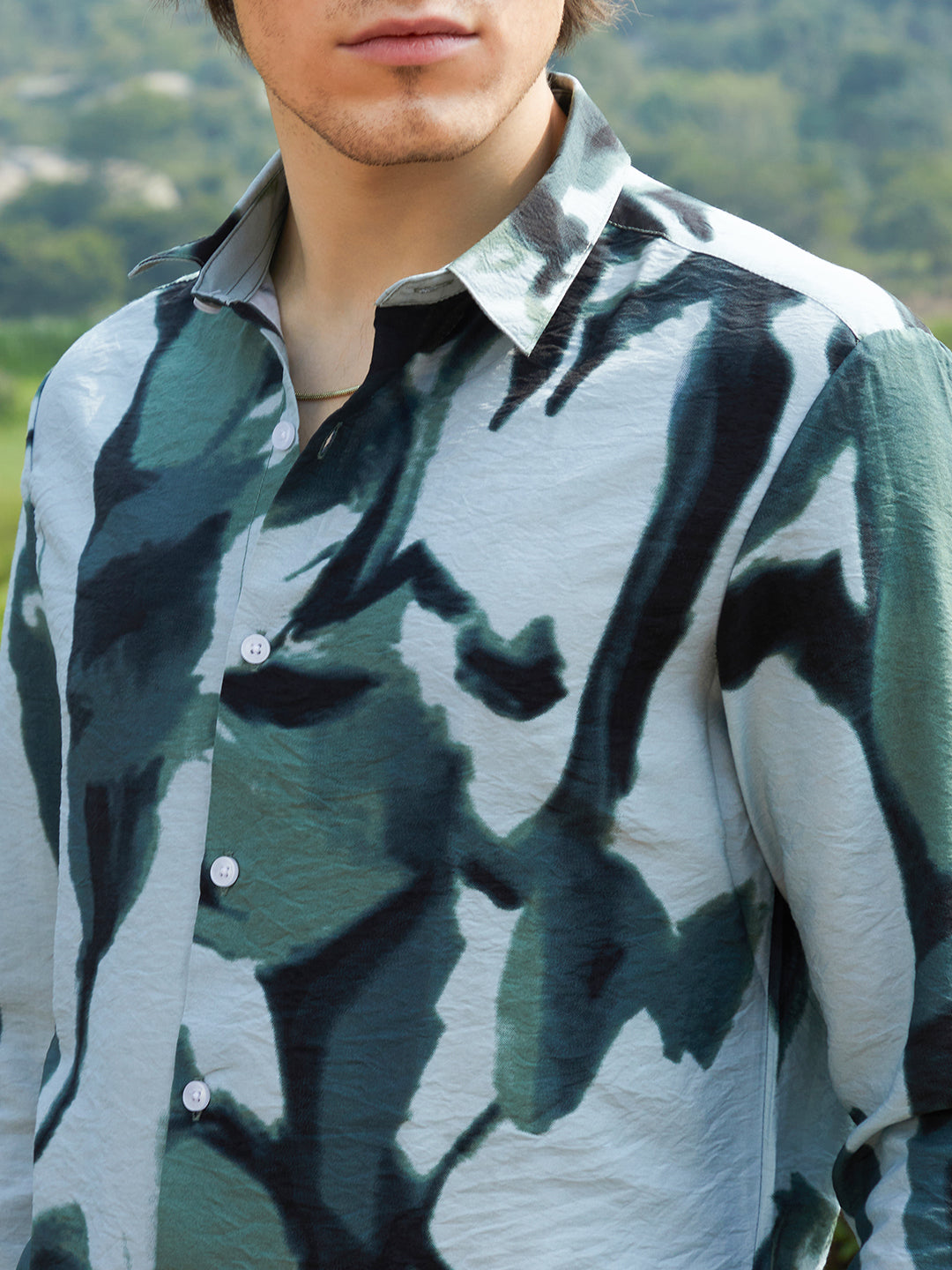 Dark-Base Abstract Shirt