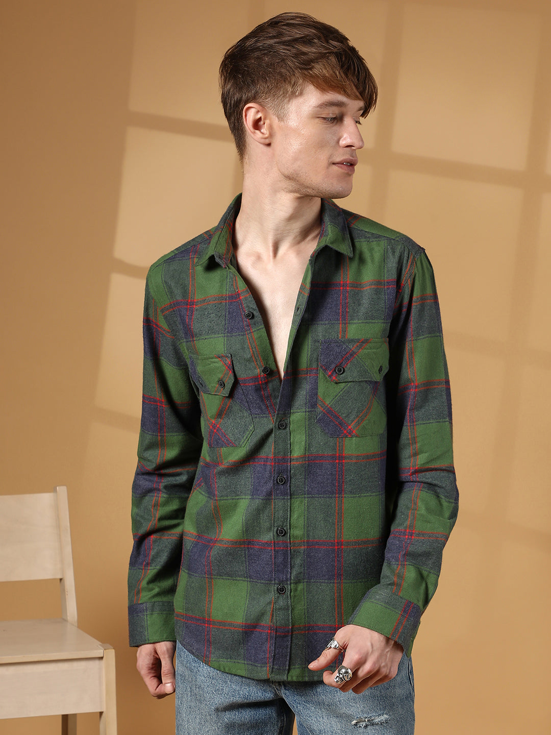 Buffalo Check Utility Shirt